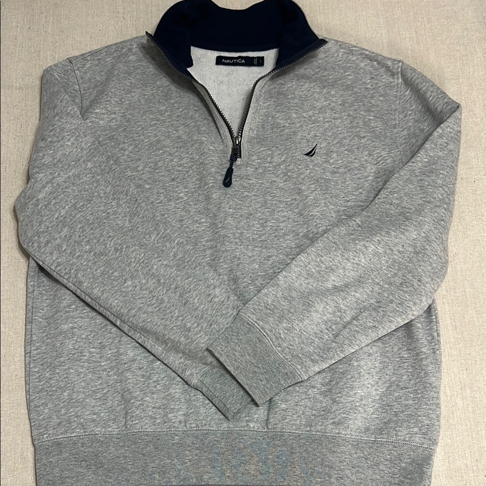 Nautica Gray Men's Sweater